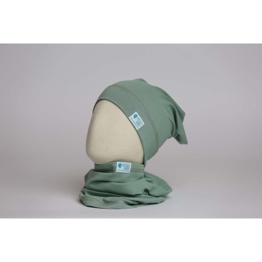 Beanie, egyszínű, mélyzöld
