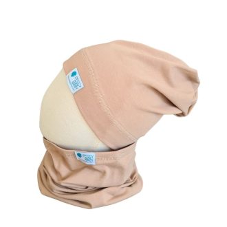 Beanie, homok, egyszínű