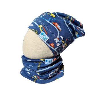 Beanie, közlekedés, sötétkék