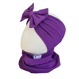 Masnis fejpánt, sötétlila, egyszínű