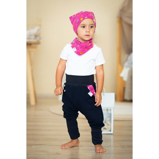 Buggyos nadrág, fuchsia, pink