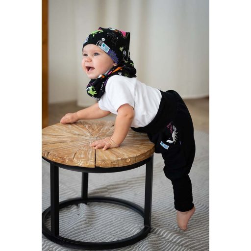 Buggyos nadrág, halloween, fekete