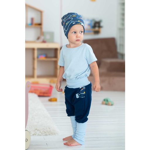 Buggyos nadrág, közlekedés, sötétkék