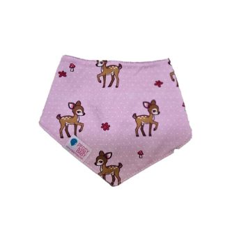 Nyálkendő, bambi, rózsaszín