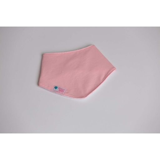 Nyálkendő, egyszínű, világos-pink