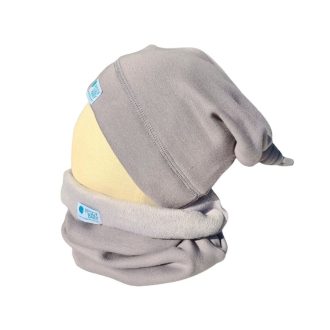 Bundás téli csősál, világosszürke