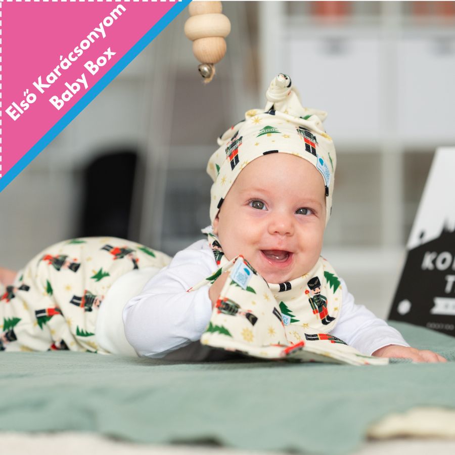 6 dolog, ami különlegessé teszi az Első Karácsonyom Baby Boxot, és mind a dobozban lapul!